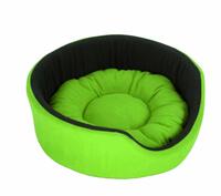 PAWSOME Soft Dog/Cat Bed (Fluorescent Green), Fluorescent Green,Large