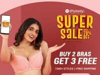 Shyaway : Buy 2 & Get 3 FREE - Super Sale