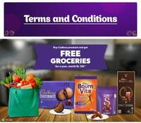 BBnow - Buy Cadbury Products And Chance To Win Free Groceries For A Year Worth Rs.10k (20 winners)