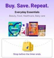 Flipkart buy save repeat and get upto 20% on daily essentials (maybe user specific)