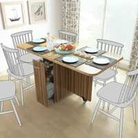 Studio Kook Abba Engineered Wood 6 Seater Dining Table Reviews