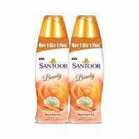 Santoor Perfumed Talc, 150g (Pack of 2) [Apply 10% off Coupon]