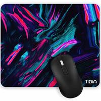 Tizum Mouse Pad - Computer Mouse Mat with Anti-Slip Rubber Base 