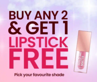 Swiss Beauty International Make-up Da-Buy any 2 & Get 1 Lipstick Free