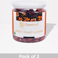Carnival Honey Roasted Almonds 2 x200gm Each (400gm)