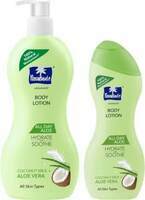 Lowest: Parachute Advansed All Day Aloe Body Lotion for Women & Men, 100% Natural, 72h Moisturisation
