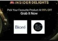 Myntra - Selected products at 99% off (Selected Users)