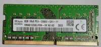 Hynix PC4-21300 260-Pin SODIMM 1.2V Single Rank DDR4 8 GB (Single Channel) Laptop (HMA81GS6CJR8N 1RX8 PC4-2666V-SA1-11 Laptop RAM)