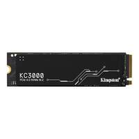 Kingston KC3000 PCIe 4.0 NVMe M.2 SSD - High-Performance Storage for Desktop and Laptop PCs -SKC3000S/1024G, 7,000MB/s Read, 6,000MB/s Write, Black