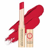 Colors Queen Beauty Lips Velvet Finish Matte Lipstick | Highly Pigmented with Smooth Application | Long Lasting Lipstick Waterproof | Smudge Proof Lipstick for Women (01 - Red Orange) [Apply 2% off Coupon]