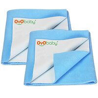 OYO BABY- Baby Bed Protector | Waterproof Dry Sheet Medium Combo for Babies