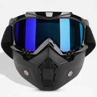 AutoFurnish Storm Trooper Detachable Goggles Nose Face Mask