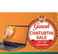 Acer Ganesh Chaturthi Sale - Up to 57% Off on Monitors II Free Accessories & Warranty On Laptops
