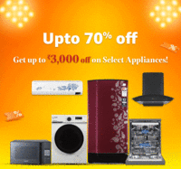 Amazon Clearance Offer Upto 70% Off on Selected Appliances + Coupons + 10% Off on HDFC SBI & OneCard Credit Card