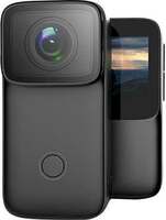 SJCAM Action Camera C200 Keychain Action Camera 4K 24FPS with EIS 2.0 | 6-Axis Gyro Stabilizer | Slow Motion | Time Lapse | Mini Vlogging Camera (Black) Sports and Action Camera