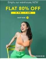 Zivame Flat 80% Off [8-1 AM]