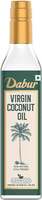 Dabur 100% Natural, Cold Pressed Virgin Coconut Oil | Unrefined, No Trans Fat, 60% MCT | Anti-spillage bottle - 500ml