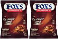 Fox's Crystal Clear Coffee World Passionate Blend Assorted Coffee Candy (125Gms (Pack of 2))