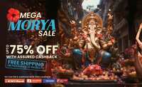 Pepperfry Mega Morya Sale : Upto 75% Off With Assured Cashback + Bank Offer