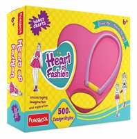 Handycrafts - Heart of Fashion, Fashion Designing Kit, Mix and Match 500+ Fashion Combos, 6 Years +, Art and Craft Kit
