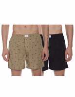 Diverse Men's Cotton Slim Boxer Shorts