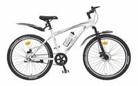 Lowest since launch_PlayR Stallion 27.5 Inch - Single Speed - Front Wheel Shock Abs - Front and Rear Disc Brake - Stallion White