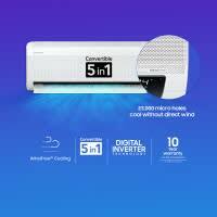 SAMSUNG Convertible 5-in-1 Cooling 2023 Model 1.5 Ton 3 Star Split Inverter Wind Free AC