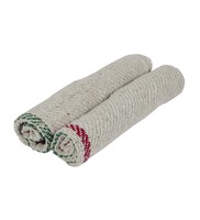 White Cotton High Absorbent Cleaning Cloth (Set of 2)