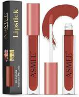 Asmee Liquid Matte lipstick Maroon petunia, Last up to 12hrs, 100% Veg, FDA Approved, Cruelty free, Paraben free, Jojoba Oil Vitamin E (4ML)