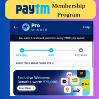 Paytm membership complete details: Paytm Classic, Paytm Pro, Pro Max 