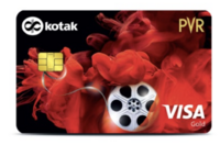 First year Free Kotak PVR Platinum Credit Cards