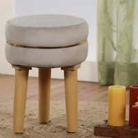 FRAGGY Solid Wood Pouf on Flipkart