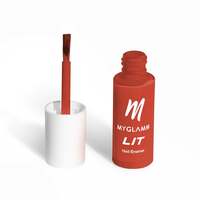 MyGlamm LIT Nail Enamel-Boi Bye (Red)-7ml | Nail Polish | Nail Paint | Long Lasting Nail Polish | Chip Resistant | Glossy Finish