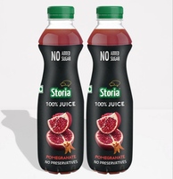 Storia 100% Pomegranate Juice - Pack of 2 x 750ml Each (1.5 litre)