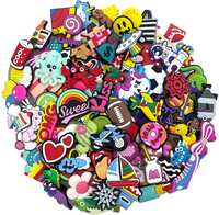 Questsole ® Shoe Jibit Charms Croc Pack Of 6, 8, 12, 16, 24, 40, 60, 100 Pc (No Dublicates New Designs)