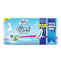 Sofy Cool Super Extra Long+ Sanitary Pads - 44 Pieces (Pack of 1)
