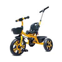 Kidsmate Buddy Plug N Play Kids/Baby Tricycle with Parental Control, Storage Basket, Cushion Seat and Seat Belt for 12 Months to 48 Months Boys/Girls/Carrying Capacity Upto 30 Kgs. Apply rs 100 off coupon 