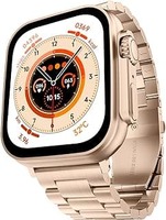 Fire-Boltt Gladiator 1.96" Biggest Display Luxury Stainless Steel Smart Watch with Bluetooth Calling, Voice Assistant &123 Sports Modes, 8 Unique UI Interactions, 24/7 Heart Rate Tracking