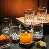 Walse Thumb 220ML Transparent Glass (Set Of 6) Every Day Glasses, By Ceradeco