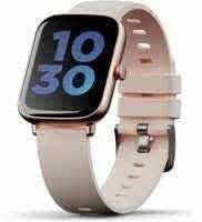 (Refurbished) Boult Cosmic 1.69 inch Display, SpO2 ,Heart Monitor Smartwatch (Rose Gold Strap, Free Size