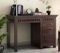 Allie Wood Sheesham Solid Wood Study Table on Flipkart

