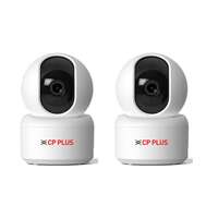 CP PLUS 2MP Wi-Fi PT Camera - 10 Mtr. CP-E25A Compitable with JK Vision Bnc (2 Pcs)
