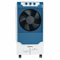 Lifelong 100L Air Cooler with Water Level Indicator, Ice Chamber, Multi-Way Air Deflection, Powerful Air Throw, Honeycomb pads (White, LLAC990, 1 Year Manufacturer's Warranty)