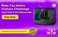 Flipkart Go Pro Camera Challenge Win 6 Supercoins