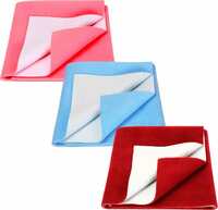 TRENDY LOOKS Baby Dry Sheets  (Pink)