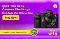 Flipkart challenge - Sony camera challenge get 6 super coins