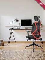 Green Soul Zodiac Black & Red Foam Gaming Edition Premium Ergonomic Office Chair