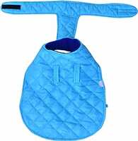 Best Dogista Winter Dog Coat Jacket with Heavy Fur Ultra Warm Wind & Water Proof in Quilted Stich Line Cloth Blue 28 inch Extra Large 82% off