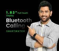 Fire-Boltt Unity smartwatch, Large Display of 4.64 cm (1.83 inch) Smartphone synced Bluetooth Calling