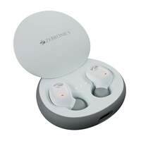Zebronics Zeb-Sound Bomb N1 True Wireless In Ear Earbuds with ENC, Gaming Mode (up to 50ms), up to 18H Playback, Bluetooth V5.2, Fidget Case, Voice Assistant, Splash Proof, Type C, and Mic (Fog White)